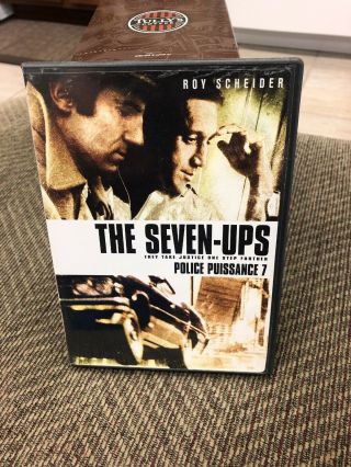 The Seven Ups (dvd 1973) Roy Scheider Aka Police Puissance 7 Rare Oop