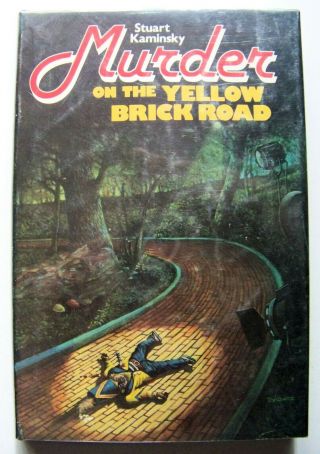 Rare Signed By Two " Munchkin " Actors: Murder On The Yellow Brick Road W/dj