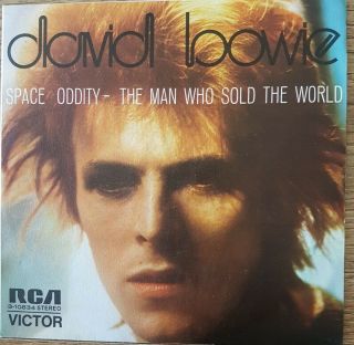 David Bowie - Space Oddity/the Man Who The World - Mega Rare Spanish 7 " Vinyl