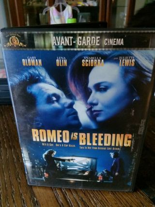 Romeo Is Bleeding 2002 R1 Dvd Rare Oop Gary Oldman Walter Murch Peter Medak