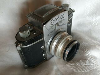 Rare IHAGEE DRESDEN camera EXA,  CARL ZEISS JENA TESSAR 50mm f/3.  5 T NR3576390 2