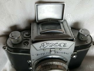 Rare IHAGEE DRESDEN camera EXA,  CARL ZEISS JENA TESSAR 50mm f/3.  5 T NR3576390 8
