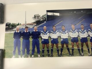 Canterbury Bulldogs 1998 Grand Final Team Photo NRL Steve Folkes Estate RARE 3