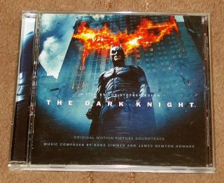 The Dark Knight (hans Zimmer/james Newton Howard) Rare Cd (2008)