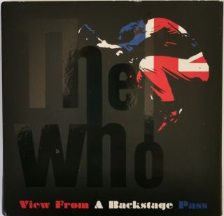 The Who (rare) " View From A Backstage Pass " 2 X Cd,  Booklet Fan Club Issue