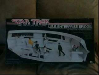 1980 Mego Star Trek Motion Picture U.  S.  S.  Enterprise Bridge Playset.  Rare