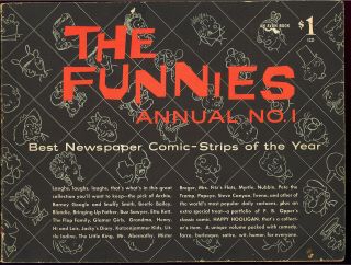 The Funnies Annual 1 Rare Archie Popeye Avon Giant Comic 1959 Fn