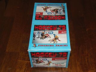 Rare 1979 World Hockey Full Box 100 Packs Panini On Ebay