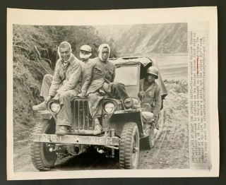 1951 Korean War Captured Chinese Communists Rare Ap News Press Photo