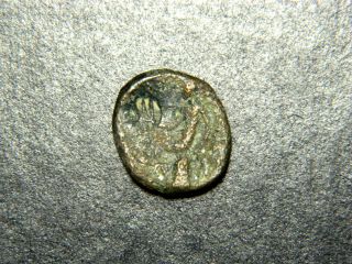 Rare Coin,  Rare C/m,  Seleukid Syria,  Antiochos I Soter,  Bronze 18mm,  280 - 261 Bc.