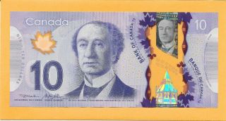 2013 RADAR NOTE CANADIAN 10 DOLLAR BILL FTK8355538 RARE (CIRCULATED) 2