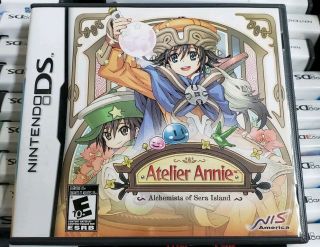 Atelier Annie: Alchemists Of Sera Island Nintendo Ds,  2009 Rare Rpg Complete Cib