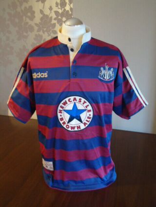 Newcastle United 1995 Ginola Adidas Away Shirt Nr Adult Large Rare