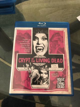 Crypt Of The Living Dead (bluray) Vinegar Syndrome Oop Limited Rare Htf Horror