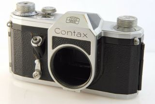 Contax S 35mm Film Slr Camera With M42 Mount.  Rare Early Slr Camera