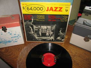 V/a $64000 Jazz Rare Vinyl Lp Brubeck - Armstrong 1955 Columbia 6 Eye Beauty