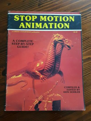 Stop Motion Animation Step By Step Guide Rare Book