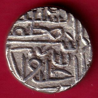 Gujarat Sultan - Muzaffar Shah Ii - One Tanka - Rare Silver Coin Bc9