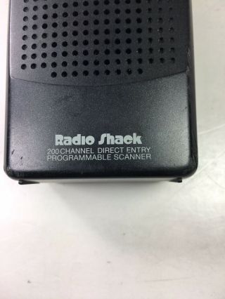RADIO SHACK PRO - 26 1.  3 GHz 200 Ch RARE Programmable Scanner Parts Repair 3