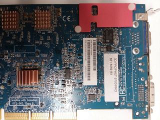 Hercules 3D Prophet 9700 Pro 102A0410130.  Rare.  128mb DVI VGA AGP Video Card. 7