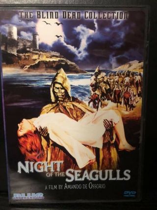 Night Of The Seagulls (dvd,  2006) - Horror - Blue Underground - Rare & Oop
