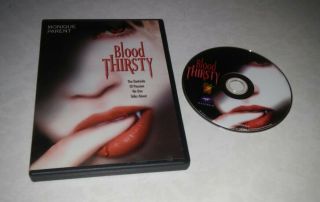 Blood Thirsty (dvd,  2001) Rare Oop Erotic Horror Monique Parent Region 1 Usa