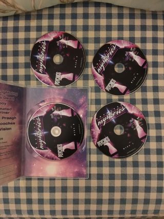 Dvd Unsolved Mysteries Psychics 4 Disc Set Rare Oop Out Of Print Robert Stack