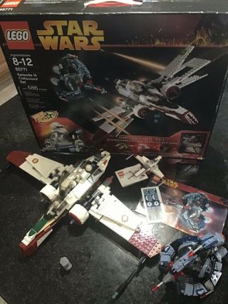 Extremely Rare 2005 Lego Star Wars 65771 Episode Iii Toys R Us Collector 