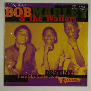 Bob Marley & The Wailers " Destiny: Rare Ska Sides.  " Reggae Lp Studio One