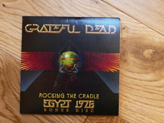 Grateful Dead.  Rocking the Cradle (Egypt 78) 2CD,  DVD,  rare Bonus Disc.  As. 4