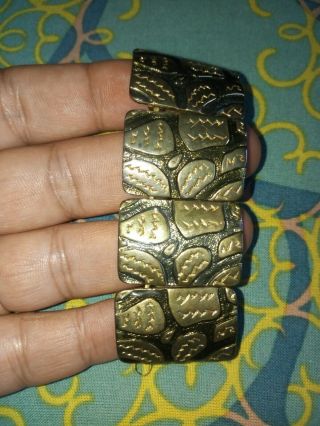 Rare Ancient Bracelet Roman Bronze Viking Magnifique