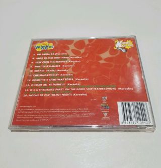 RARE The Wiggles Karaoke Sing Along CD 2005 20 tracks ABC For Kids VHTF 2