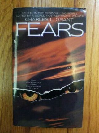 Fears Charles L.  Grant (1983,  1st Ed) Rare Pb Classic Horror Fear