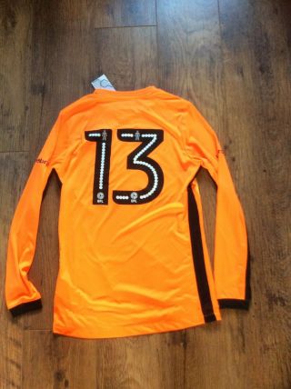 Derby County Away Rare Player Issue Under 16 Football Shirt Foc Postage Uk 