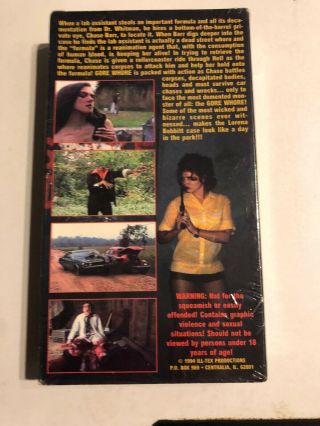 Gore Whore VHS Sub Rosa Studios Ill Tex Productions Zombies Rare OOP 2