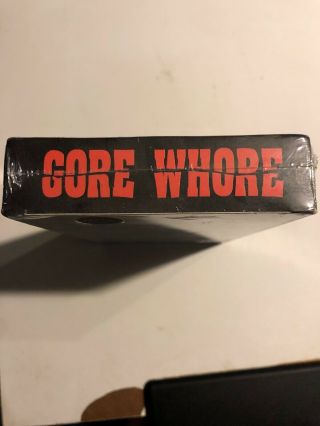 Gore Whore VHS Sub Rosa Studios Ill Tex Productions Zombies Rare OOP 5