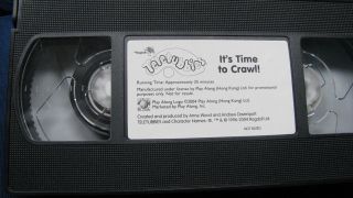 HTF,  EXTREMELY RARE Teletubbies It ' s Time to Crawl VHS (2004) 4
