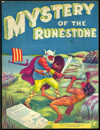 Mystery Of The Runestone Nn Rare Not In Guide Giveaway Comic 1962 Fn - Vf