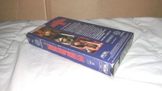 THE TEXAS CHAINSAW MASSACRE 2 - rare Cannon Media VHS 4