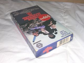 THE TEXAS CHAINSAW MASSACRE 2 - rare Cannon Media VHS 5