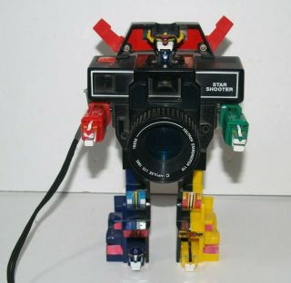 1985 Voltron Star Shooter Mib Rare 110mm Camera