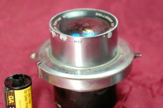 Rare Wollensak 13 " (330mm) Raptar Lens In Alphax Shutter