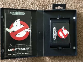 Sega Genesis Ghostbusters Cib Rare