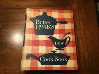 Better Homes And Gardens Cookbook 1962 First Printing Rare