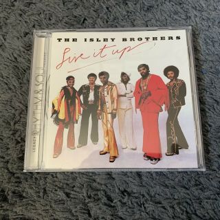 Isley Brothers “live It Up” 1974 Reissue Cd Rare Out Of Print