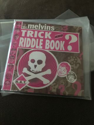 Melvins Trick And Riddle Book Oop Rare