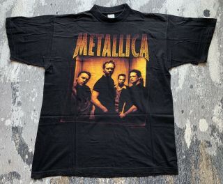 Metallica Vintage T - Shirt Summer 1999 Garage Inc.  Tour - Size Xl.  Very Rare.