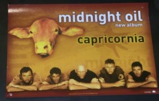 MIDNIGHT OIL:Capricornia RARE 2 x Aussie/OZ in - store PROMO Poster 4