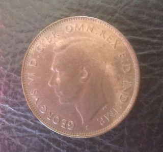 1942 (b) Bombay Australian Half Penny Rare Coin Au Post