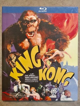 King Kong (blu - Ray Disc,  2010,  Digibook) Out Of Print/rare/mint